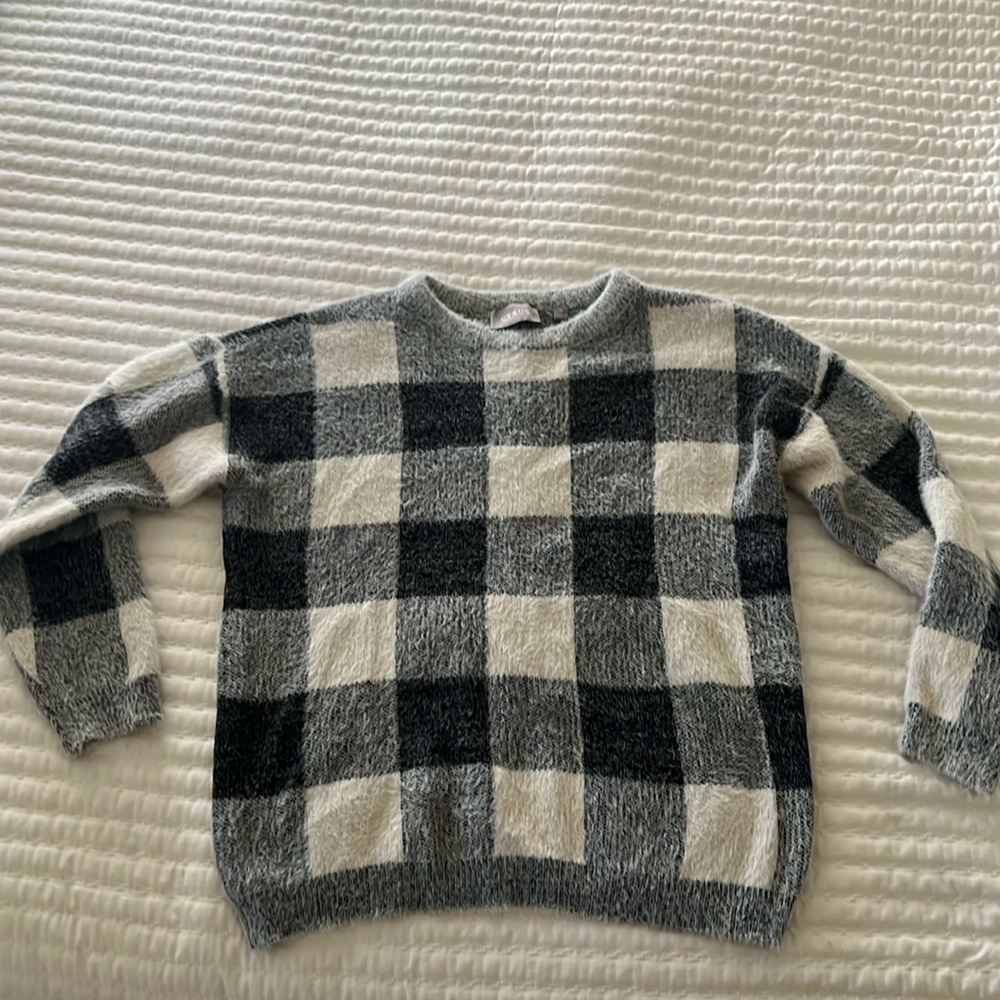 Cozy Checkered Cyrus Sweater